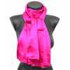 Echarpe en soie rose