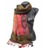 Etole style pashmina indien marron