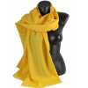 Pashmina en laine jaune