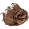 Etole soie et cachemire NZO SBARBERI chocolat