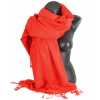 Pashmina laine rouge