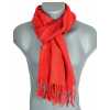 Pashmina laine rouge