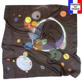 Foulard en soie Kandinsky, Several Circles