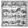 Foulard en soie Carré de soie Korhogo