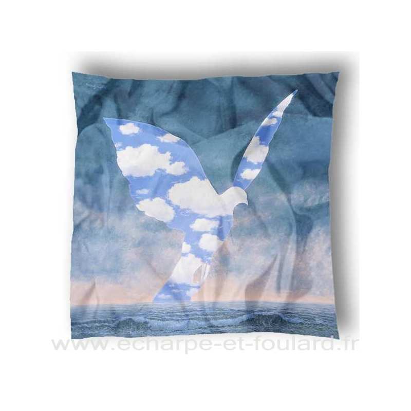 Foulard en soie Magritte, La Grande Famille