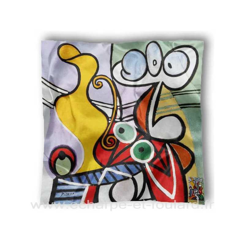 Foulard en soie Picasso, Grande nature morte au guéridon