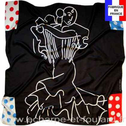 Foulard en soie Arroyo