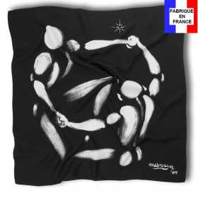 Foulard en soie Mesnager, Silhouette