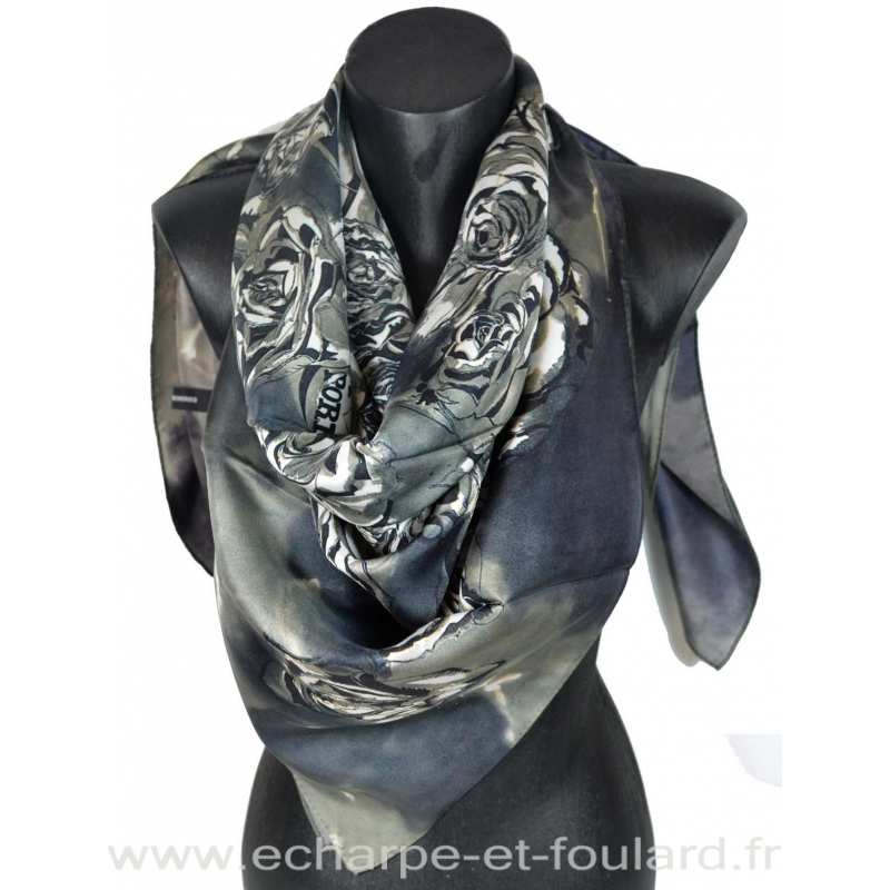 Foulard en soie Henriot Thomas, I love P...