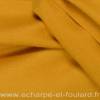 Echarpe très douce cachemire-laine jaune