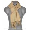 Echarpe très douce cachemire-laine beige clair