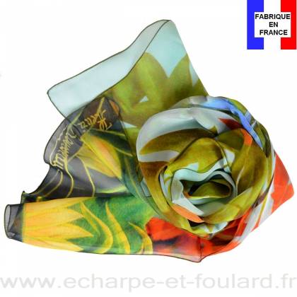 Echarpe soie Rousseau – La Jungle