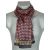 Foulard homme en soie paisley noir