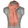 Echarpe en 100% cachemire rose poudré