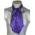 Foulard ascot paisley - violet