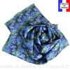 Echarpe soie homme Cézanne – Paysage Bleu