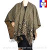 Poncho uni Hybride beige made in France