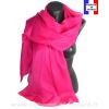 Etole cérémonie en soie rose fuchsia fabriquée en France