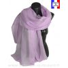 Etole cérémonie en soie mauve fabriquée en France