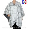 Poncho Alliance blanc made in France