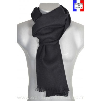 Echarpe acrylique noire