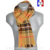 Echarpe tartan beige Hugo