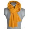 Echarpe maille viscose et cachemire moutarde
