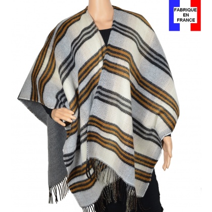 Poncho Officiel beige made in France