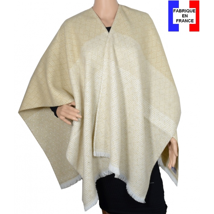 Poncho After beige made in France