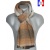Echarpe homme osmose marron made in France