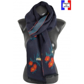 Confettis Net tissage écharpe Léger et Délicat bleu ciel 193 cm x 33 cm 
