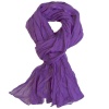 Cheche coton violet