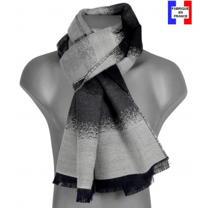 Echarpe homme merinos Vip noir