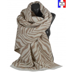 Châle Antilope beige made in France