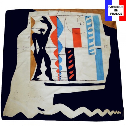 Foulard en soie Le corbusier, Modulor